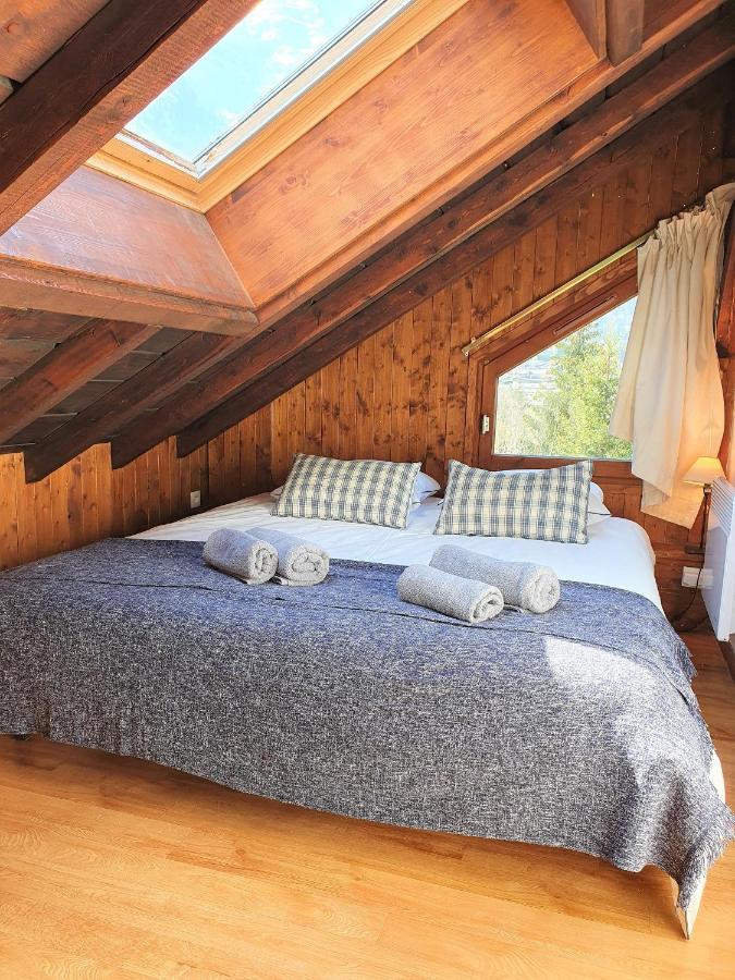 "Chalet Bobo" Cosy & Magnifique Vue Chx Sud شامونكس المظهر الخارجي الصورة
