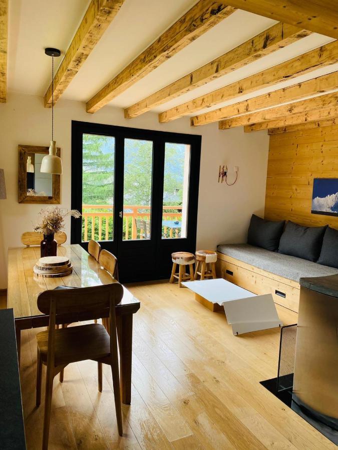 "Chalet Bobo" Cosy & Magnifique Vue Chx Sud شامونكس المظهر الخارجي الصورة